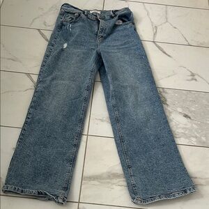 Classic 90’s High Rise Wide Leg Blue Women's Jeans